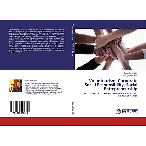 Voluntourism, Corporate Social Responsibility, Social Entrepreneurship, Pedro Bernaldez, Evangeline P. Kim