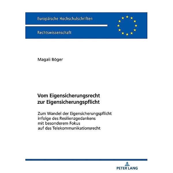 Vom Eigensicherungsrecht zur Eigensicherungspflicht, Magali Böger