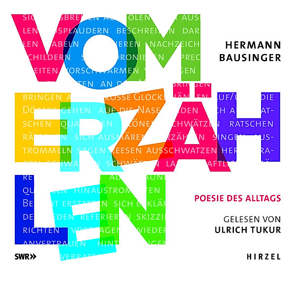 Vom Erzählen,Audio-CD, Hermann Bausinger, Ulrich Tukur