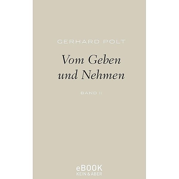 Vom Geben und Nehmen, Gerhard Polt