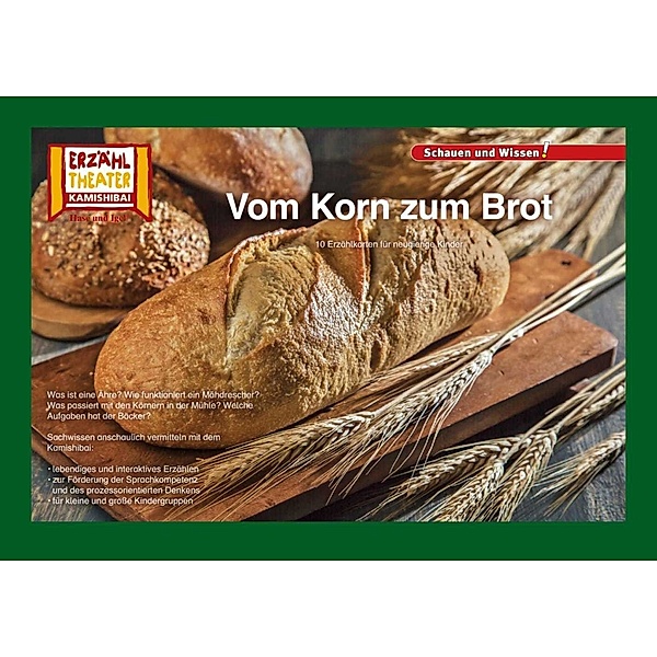 Vom Korn zum Brot / Kamishibai Bildkarten, Verena Sangu