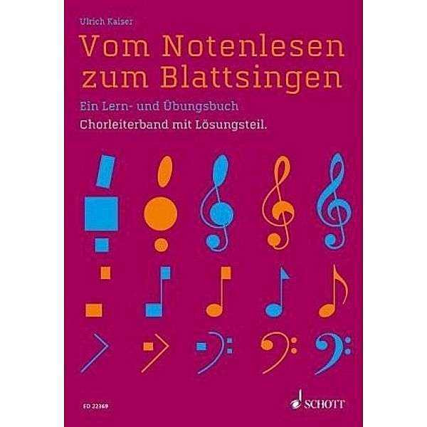 Vom Notenlesen zum Blattsingen, Lehrerband, Ulrich Kaiser