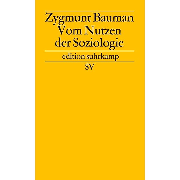 Vom Nutzen der Soziologie, Zygmunt Bauman