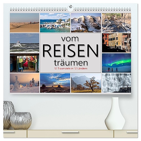 vom Reisen träumen (hochwertiger Premium Wandkalender 2025 DIN A2 quer), Kunstdruck in Hochglanz, Calvendo, Max Watzinger - traumbild
