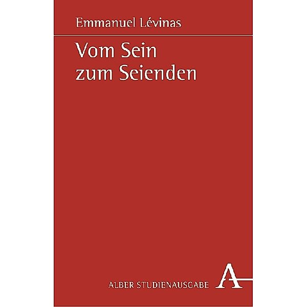 Vom Sein zum Seienden, Emmanuel Lévinas