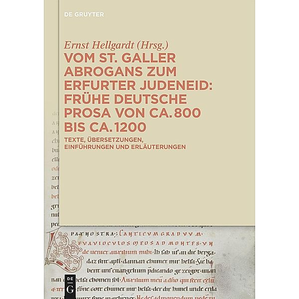 Vom St. Galler Abrogans zum Erfurter Judeneid