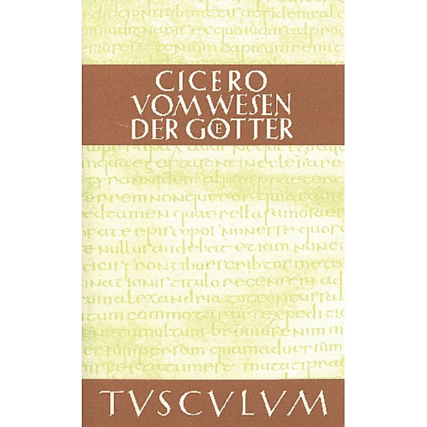 Vom Wesen der Götter. De natura deorum, Cicero