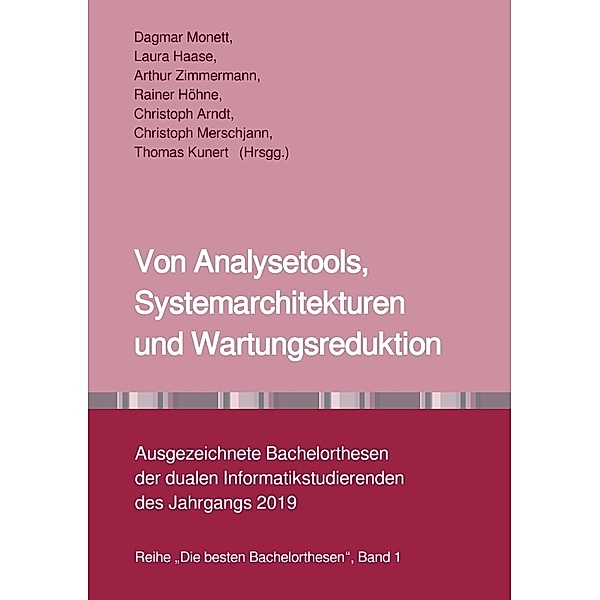 Von Analysetools, Systemarchitekturen und Wartungsreduktion, Dagmar Monett