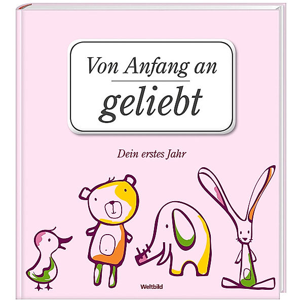 Von Anfang an geliebt - Dein erstes Jahr (rosa)