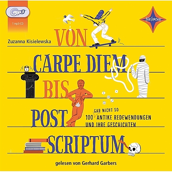 Von Carpe Diem bis Post Scriptum,1 Audio-CD, MP3, Zuzanna Kisielewska