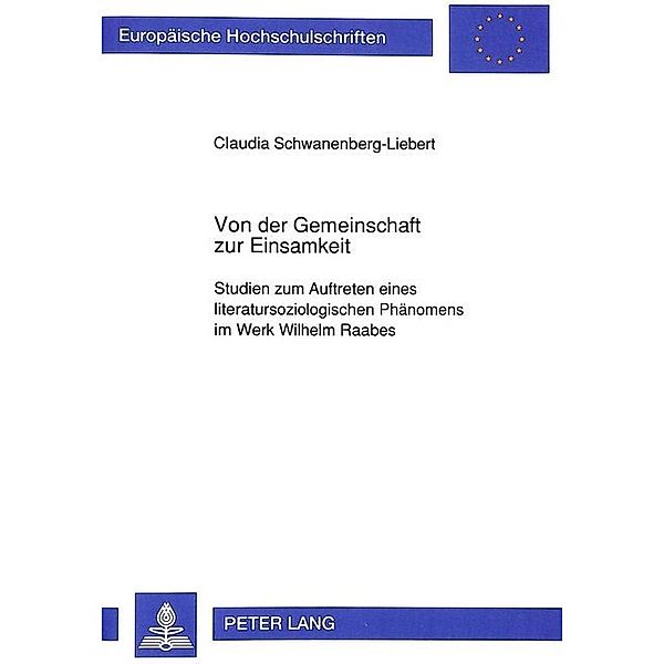 Von der Gemeinschaft zur Einsamkeit, Claudia Schwanenberg-Liebert