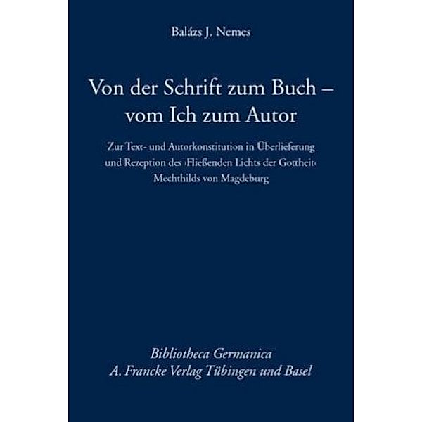 Von der Schrift zum Buch - vom Ich zum Autor, Balázs J. Nemes