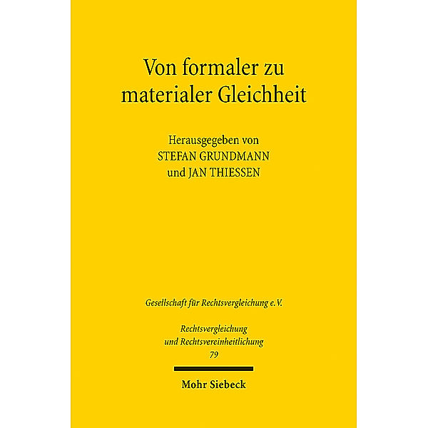 Von formaler zu materialer Gleichheit