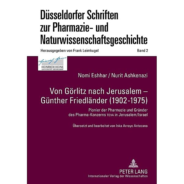 Von Goerlitz nach Jerusalem - Guenther Friedlaender (1902-1975), Nomi Eshhar