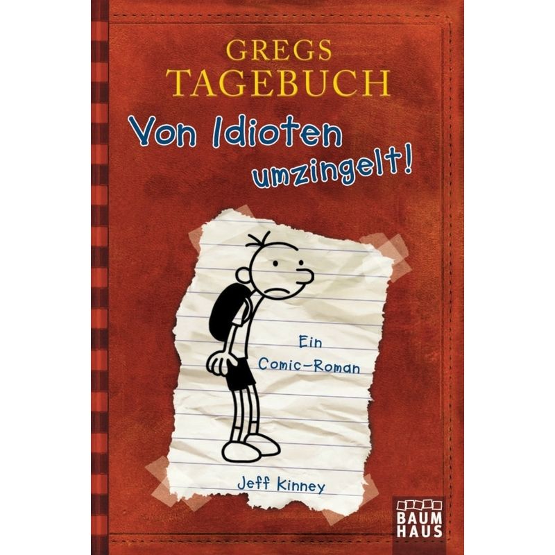 Image of Von Idioten Umzingelt! / Gregs Tagebuch Bd.1 - Jeff Kinney, Taschenbuch