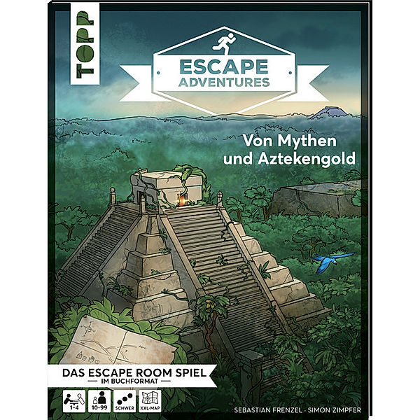 Von Mythen und Aztekengold / Escape Adventures Bd.3, Simon Zimpfer, Sebastian Frenzel