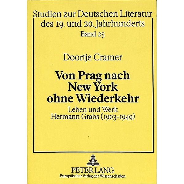 Von Prag nach New York ohne Wiederkehr, Doortje Cramer-Scharnagl