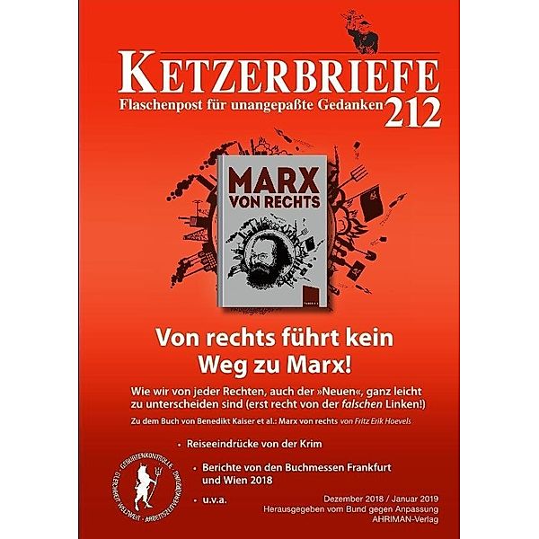 Von rechts führt kein Weg zu Marx!, Fritz Erik Hoevels, Simone Reissner