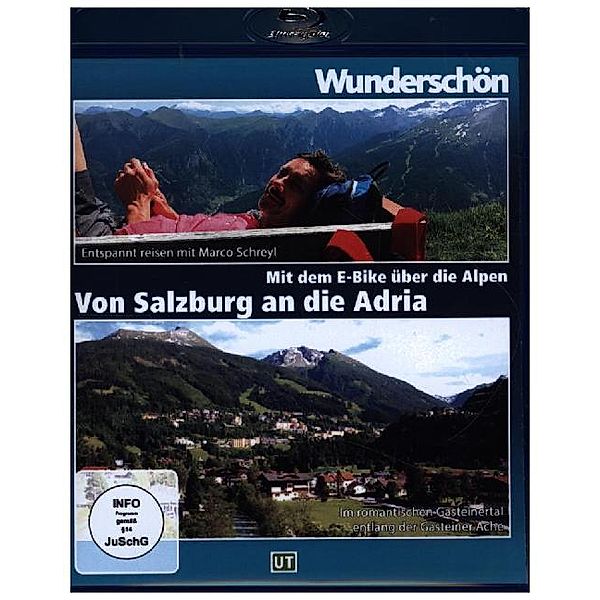Von Salzburg bis zur Adria - mit dem E-Bike durch die Alpen,1 Blu-ray