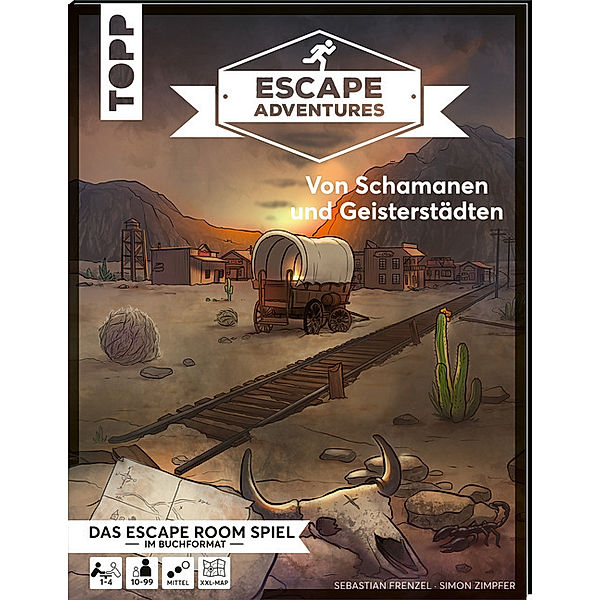 Von Schamanen und Geisterstädten / Escape Adventures Bd.2, Sebastian Frenzel, Simon Zimpfer