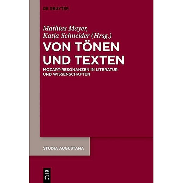 Von Tönen und Texten / Studia Augustana Bd.19