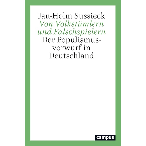 Von Volkstümlern und Falschspielern, Jan-Holm Sussieck