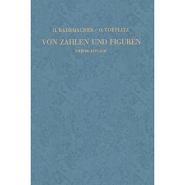 Von Zahlen und Figuren, Hans Rademacher, Otto Toeplitz