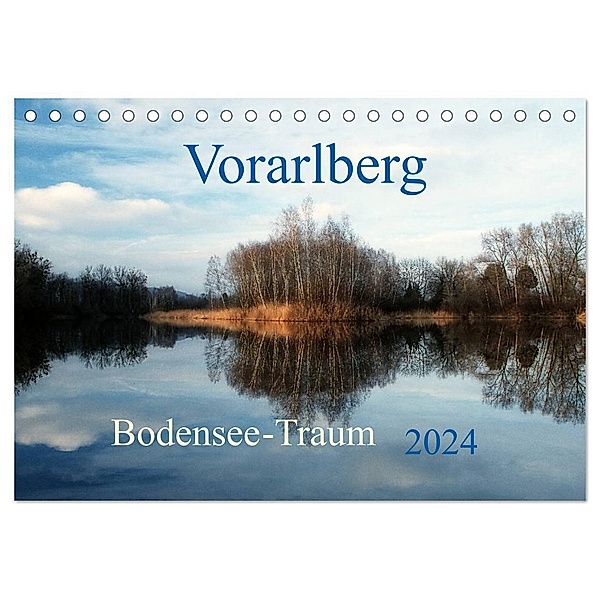Vorarlberg Bodensee-Traum2024 (Tischkalender 2024 DIN A5 quer), CALVENDO Monatskalender, Hernegger Arnold