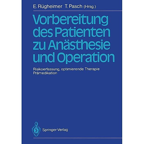 Vorbereitung des Patienten zu Anästhesie und Operation