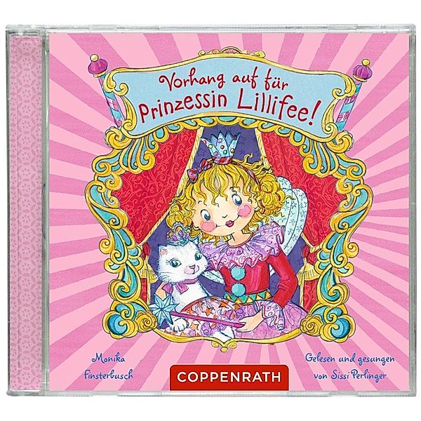 Vorhang auf für Prinzessin Lillifee!, Audio-CD, Monika Finsterbusch