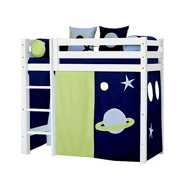 hoppekids Vorhang SPACE Mittelhochbett (Größe: 70 x 160 cm)