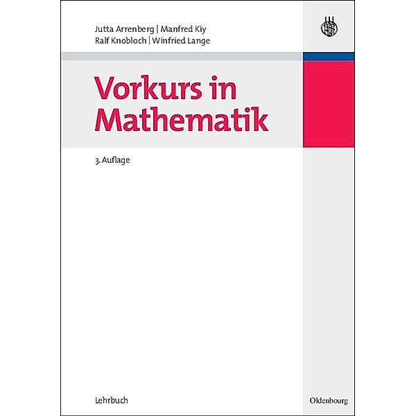 Vorkurs in Mathematik / Jahrbuch des Dokumentationsarchivs des österreichischen Widerstandes, Jutta Arrenberg, Manfred Kiy, Ralf Knobloch, Winfried Lange