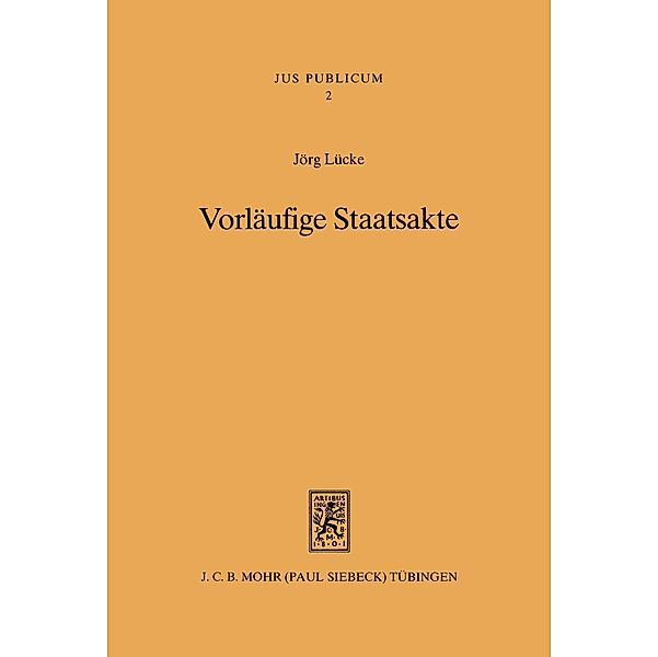 Vorläufige Staatsakte, Jörg Lücke