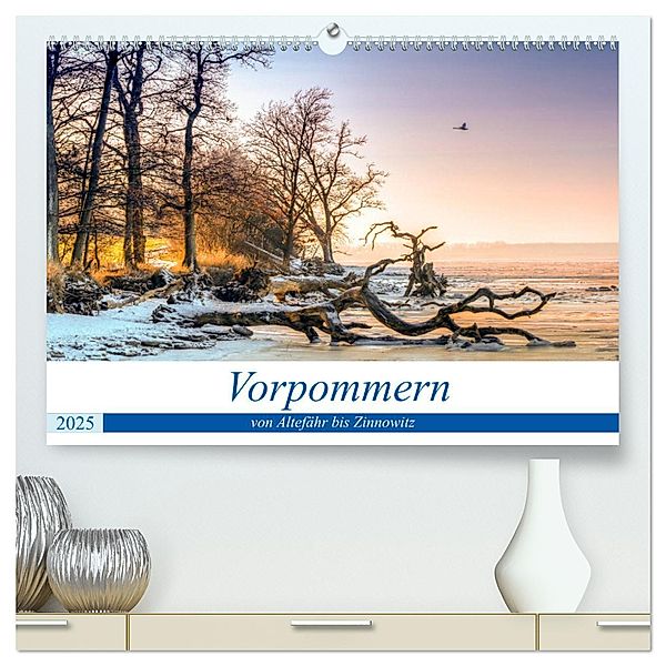 Vorpommern - von Altefähr bis Zinnowitz (hochwertiger Premium Wandkalender 2025 DIN A2 quer), Kunstdruck in Hochglanz, Calvendo, Uwe Kantz