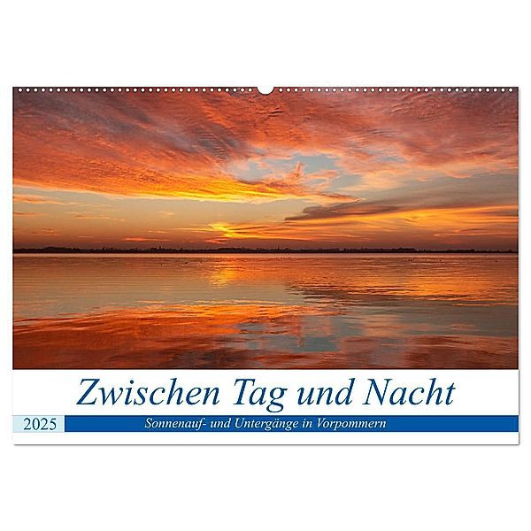 Vorpommern zwichen Tag und Nacht (Wandkalender 2025 DIN A2 quer), CALVENDO Monatskalender, Calvendo, Uwe Kantz