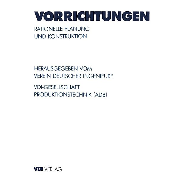 Vorrichtungen / VDI-Buch