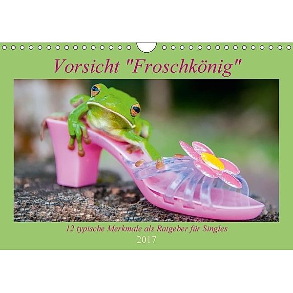 Vorsicht: Froschkönig (Wandkalender 2017 DIN A4 quer), Travelpixx.com