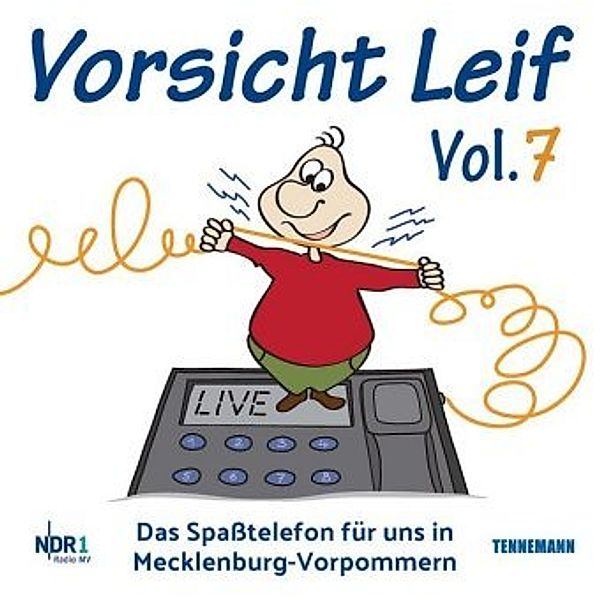 VORSICHT LEIF Vol.7, 7 Audio-CDs, Leif Tennemann