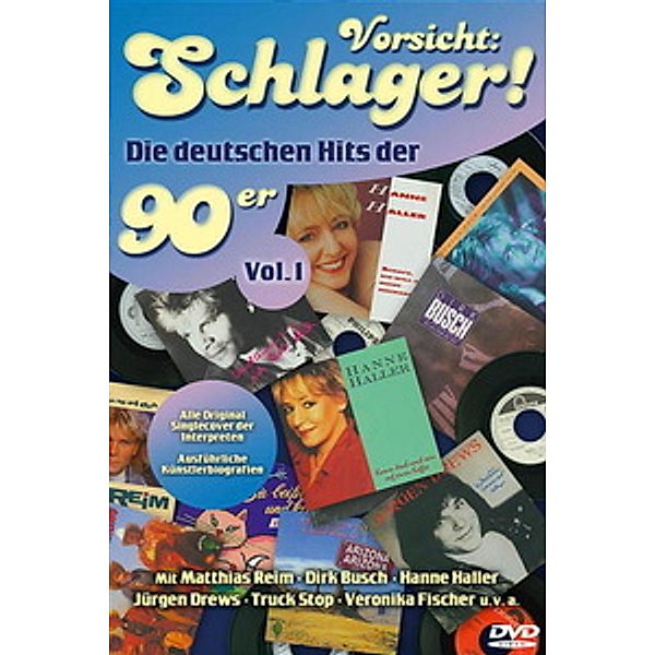 Vorsicht Schlager! - Die deutschen Hits der 90er, Diverse Interpreten