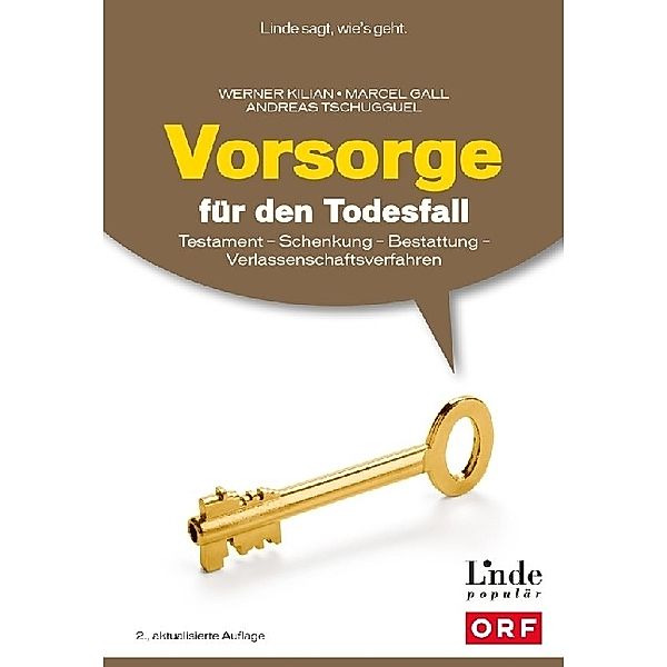 Vorsorge für den Todesfall (Ausgabe Österreich), Werner Kilian, Marcel Gall, Andreas Tschugguel