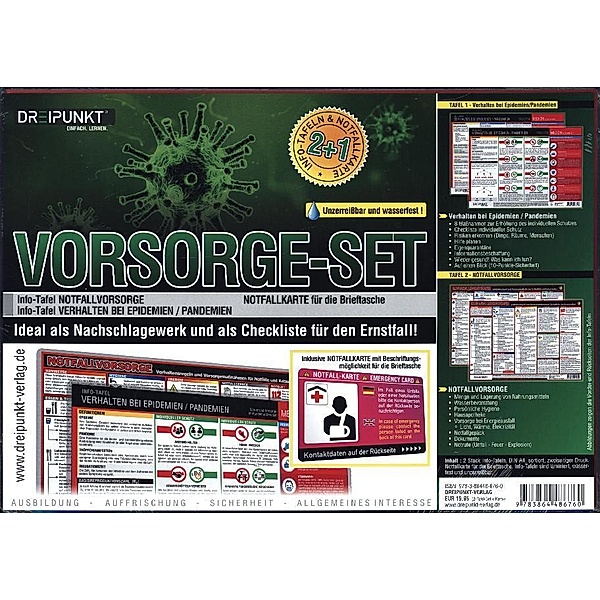 Vorsorge-Set; Info-Tafel, Schulze Media GmbH