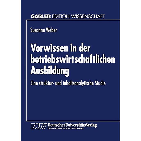 Vorwissen in der betriebswirtschaftlichen Ausbildung