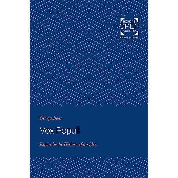 Vox Populi, George Boas