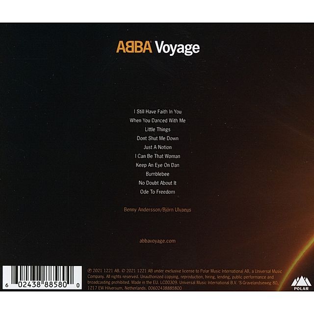 Voyage CD von Abba jetzt online bei Weltbild.de bestellen
