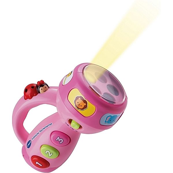 Vtech Vtech 80-124054 Fröhliche Taschenlampe, pink