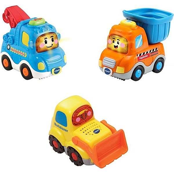 Vtech Vtech 80-242174 Tut Tut Baby Flitzer 3er Set Baustelle