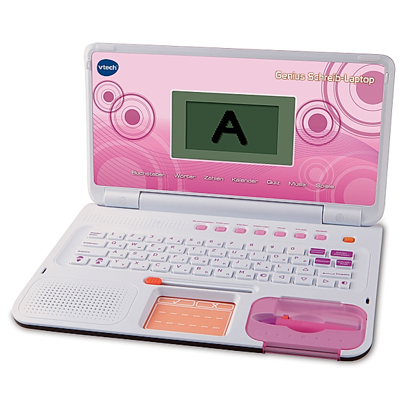 Vtech Genius Schreib-Laptop (Farbe: pink)