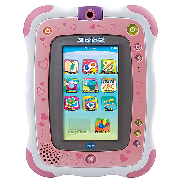 Vtech Vtech Storio 2 Lern-Tablet für Kinder (Farbe: pink)