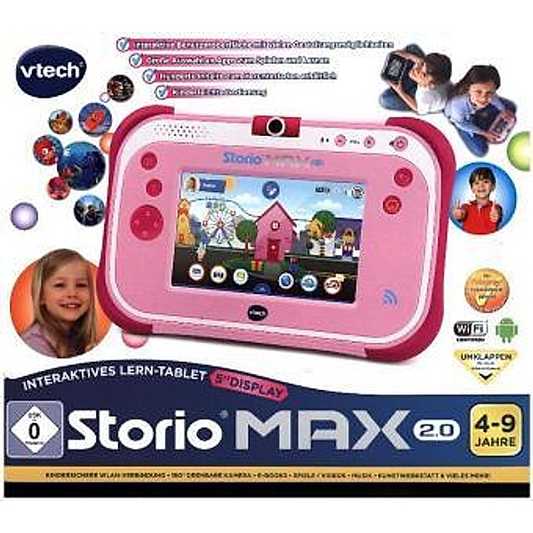 Vtech Storio MAX 2.0 pink