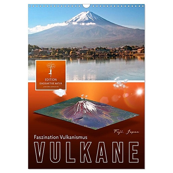 Vulkane - Faszination Vulkanismus (Wandkalender 2024 DIN A3 hoch), CALVENDO Monatskalender, Peter Roder